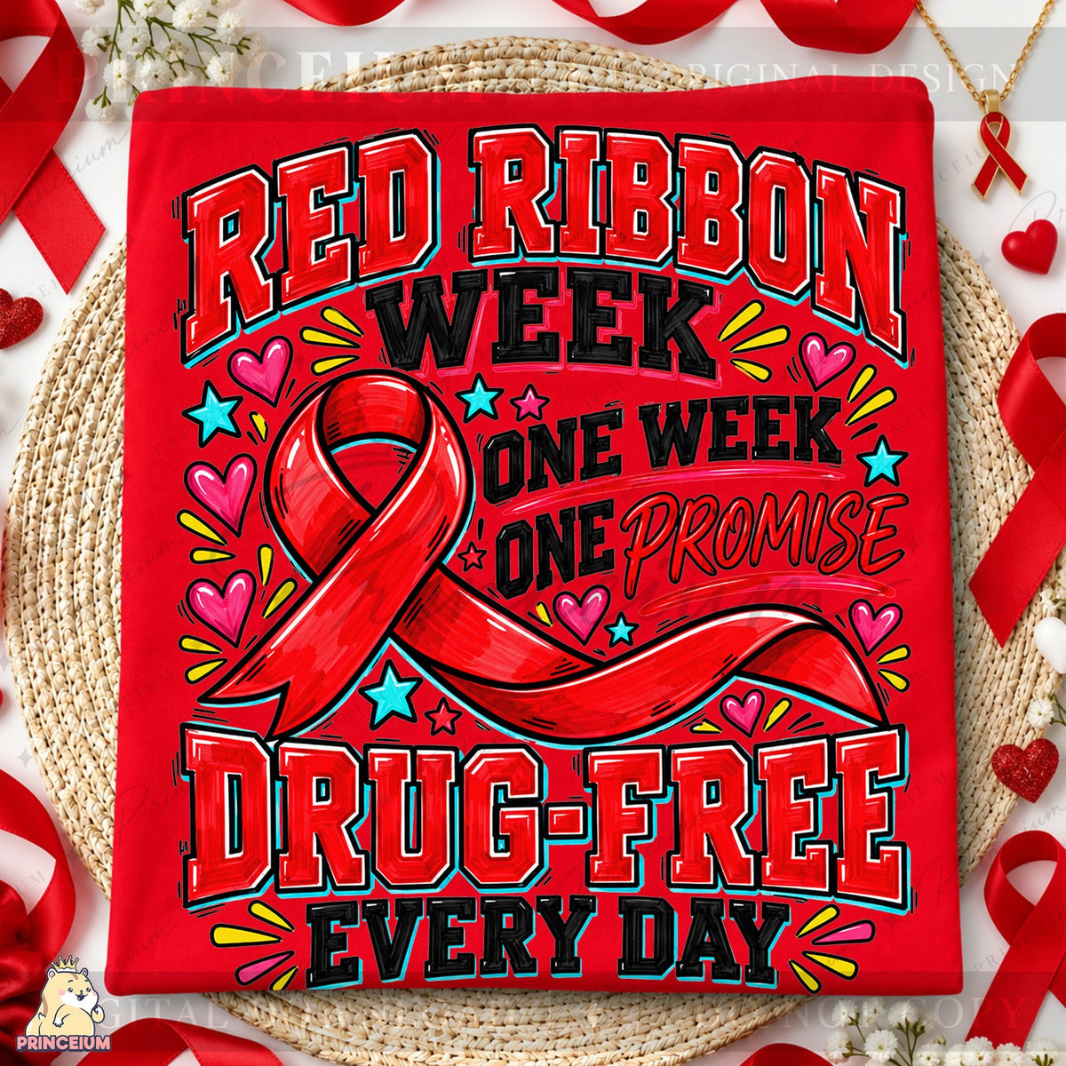 Red Ribbon Week Drug-Free Every Day