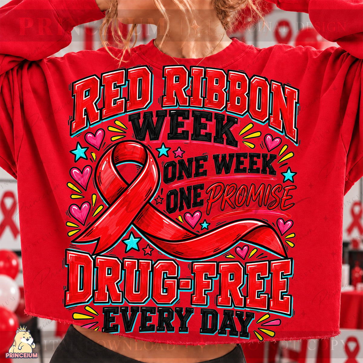 Red Ribbon Week Drug-Free Every Day