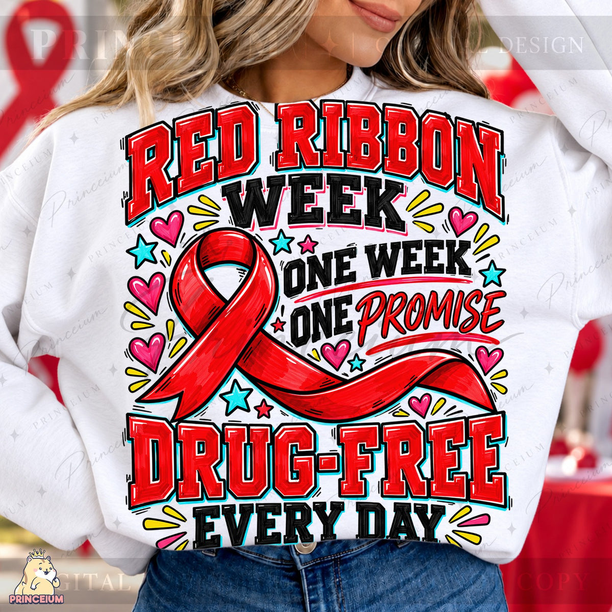 Red Ribbon Week Drug-Free Every Day