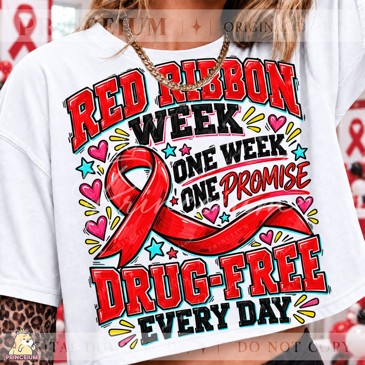 Red Ribbon Week Drug-Free Every Day