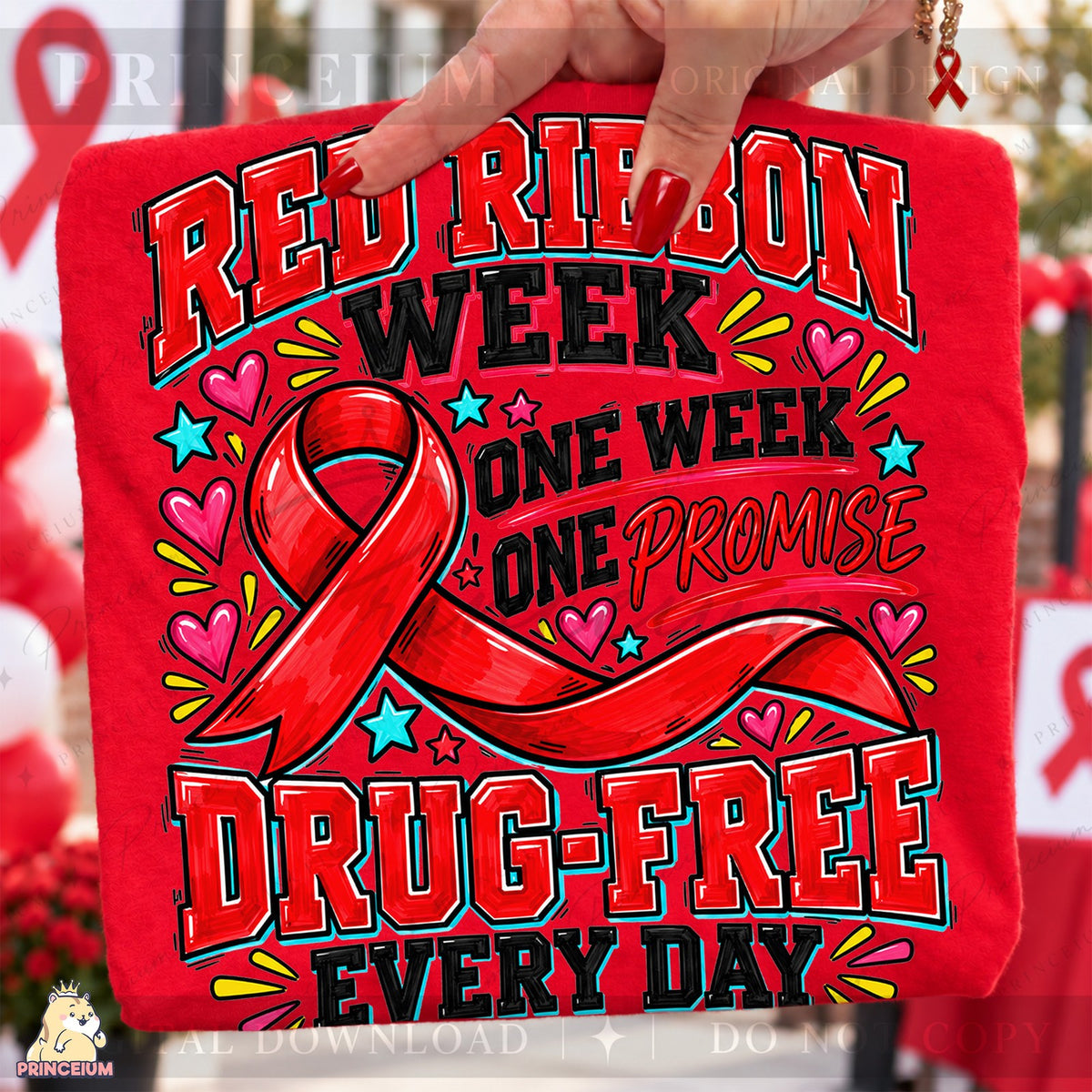 Red Ribbon Week Drug-Free Every Day
