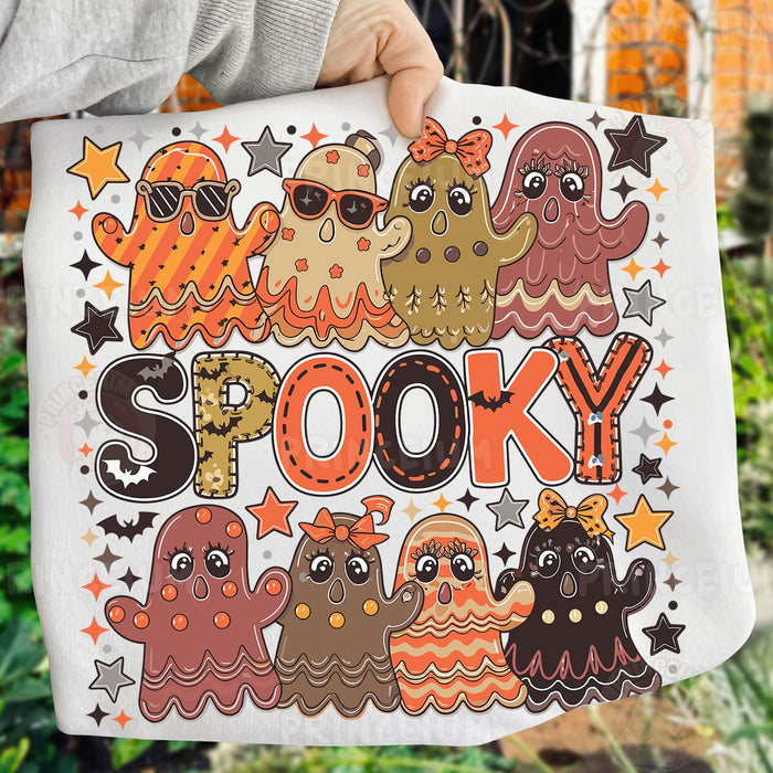 Spooky Retro Ghost Squad
