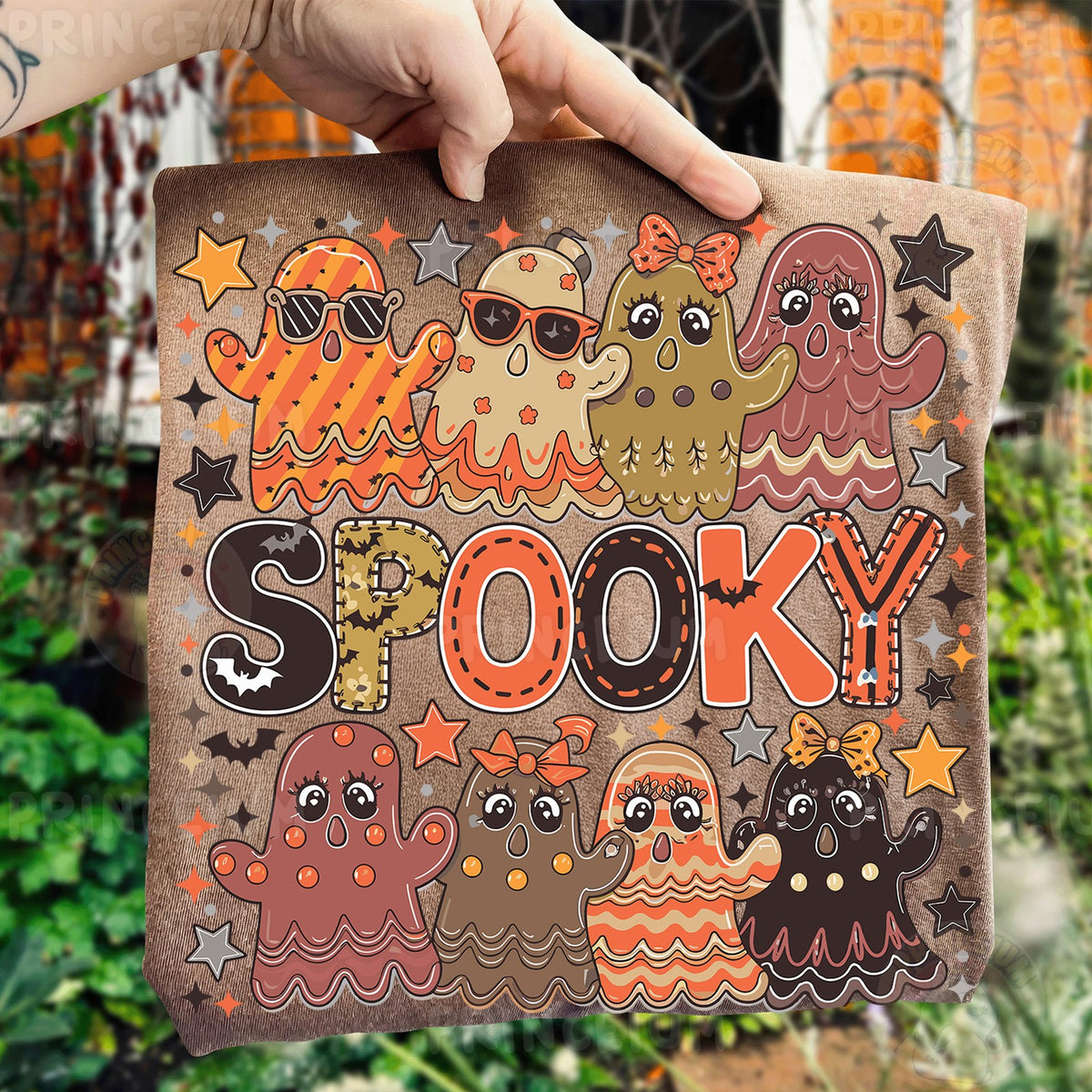 Spooky Retro Ghost Squad