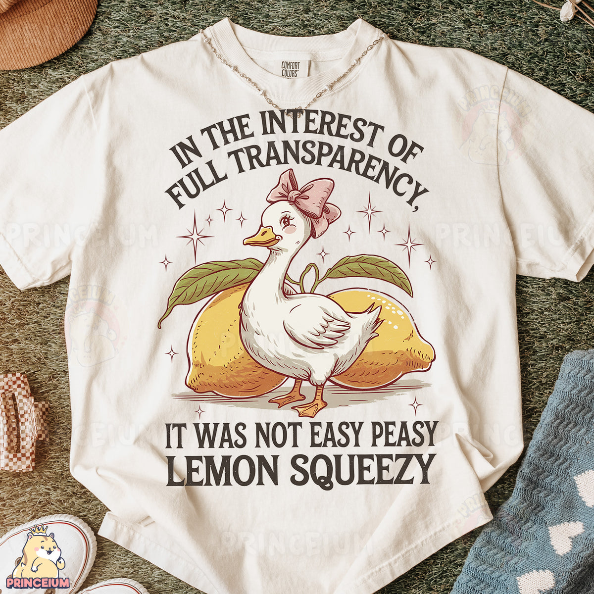 a t - shirt that says in the interest of full transparentcy it was not