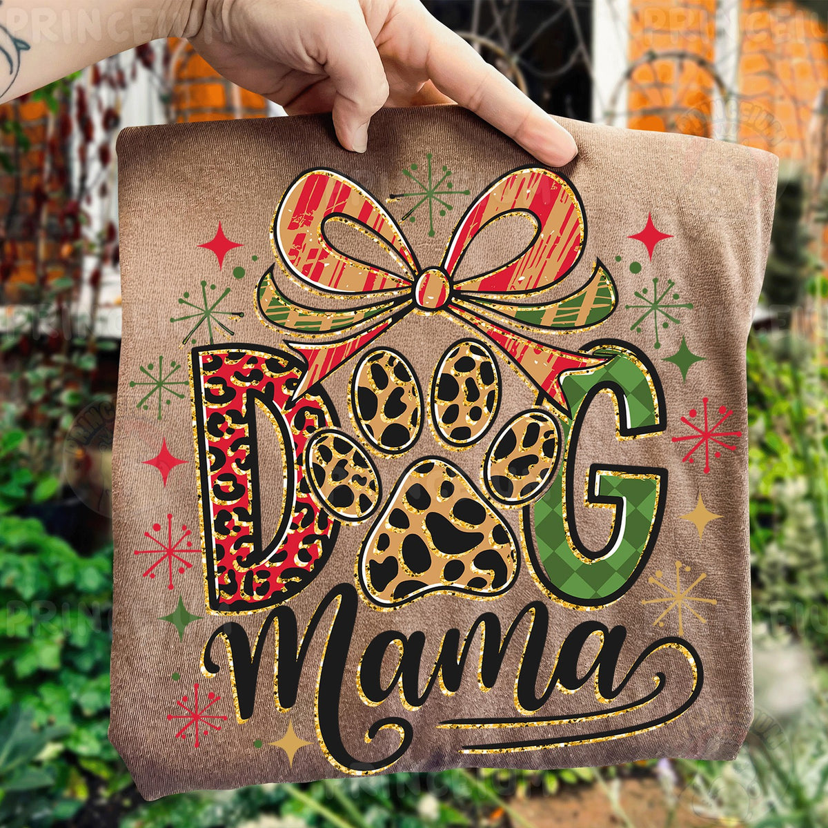 Christmas Dog Mama