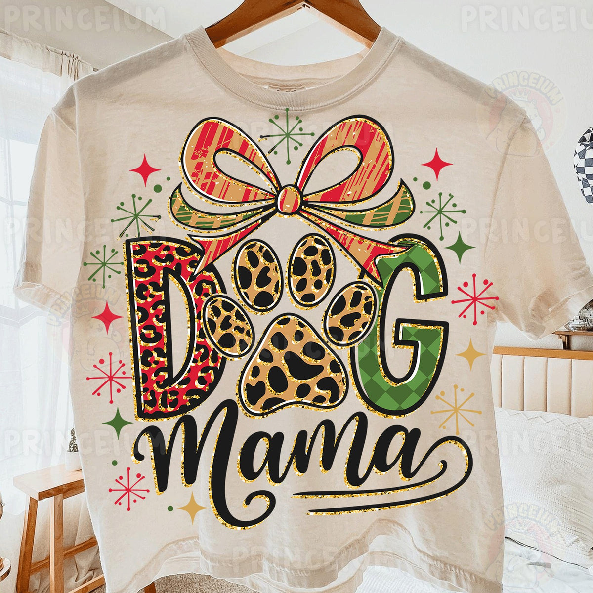 Christmas Dog Mama