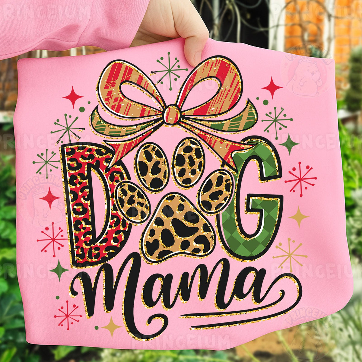 Christmas Dog Mama