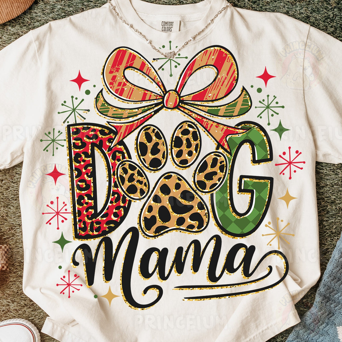 Christmas Dog Mama