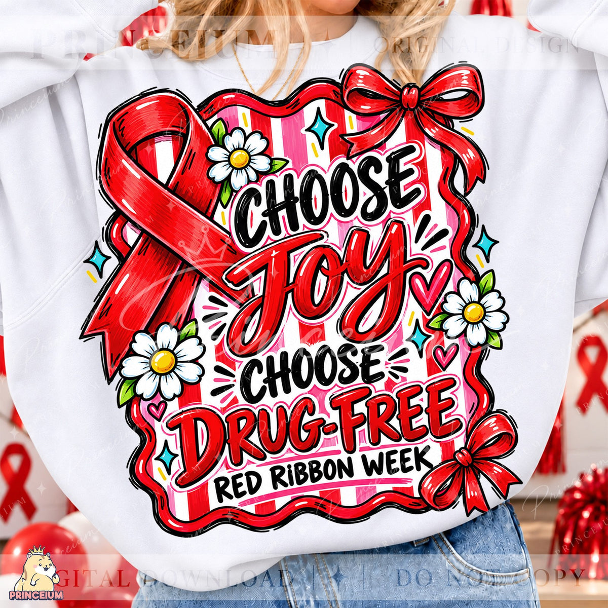 Choose Joy Drug-Free Red Ribbon Week