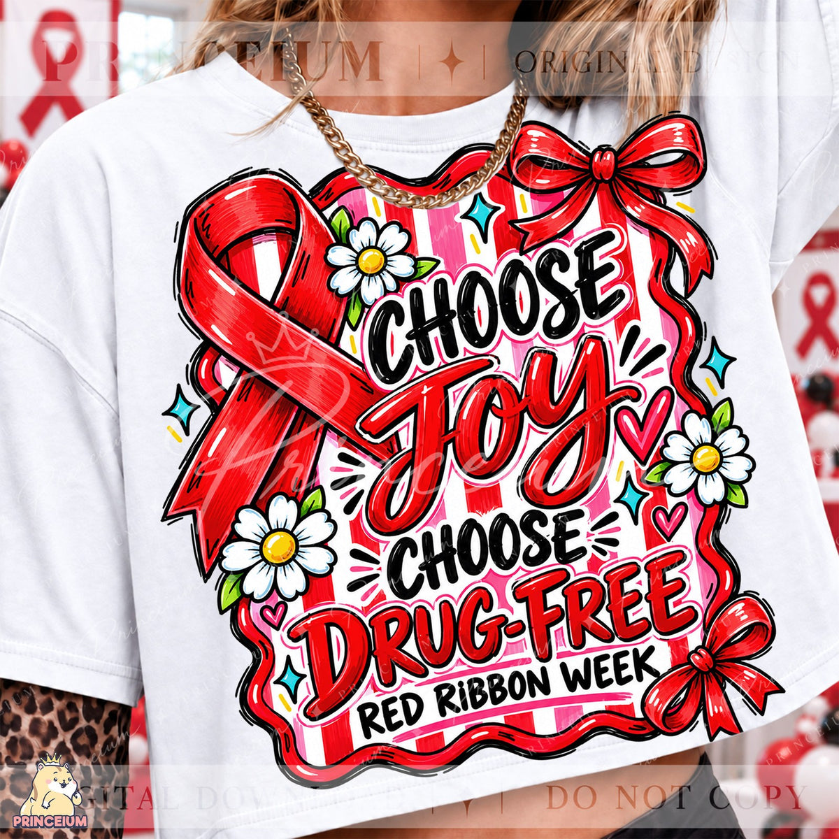 Choose Joy Drug-Free Red Ribbon Week