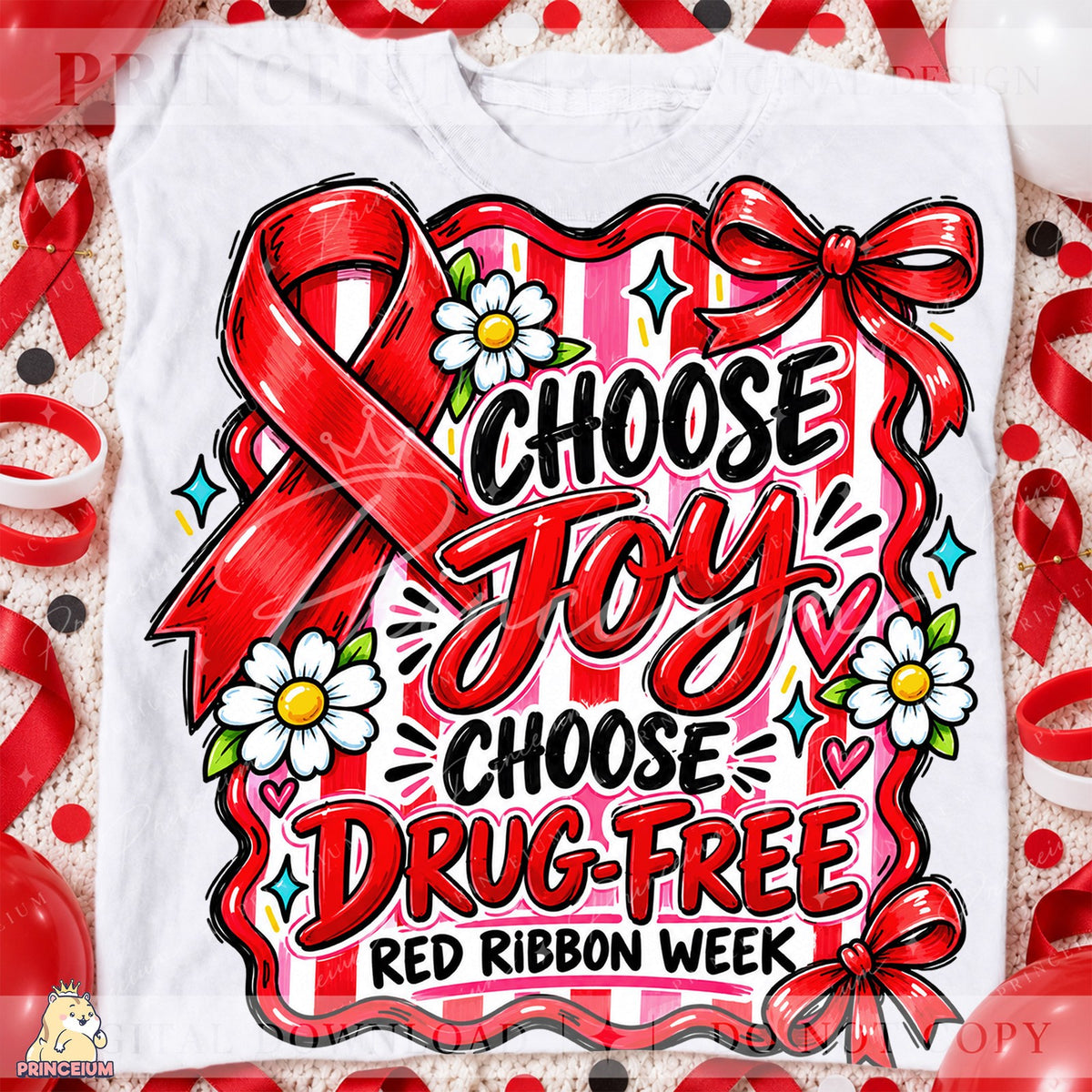 Choose Joy Drug-Free Red Ribbon Week