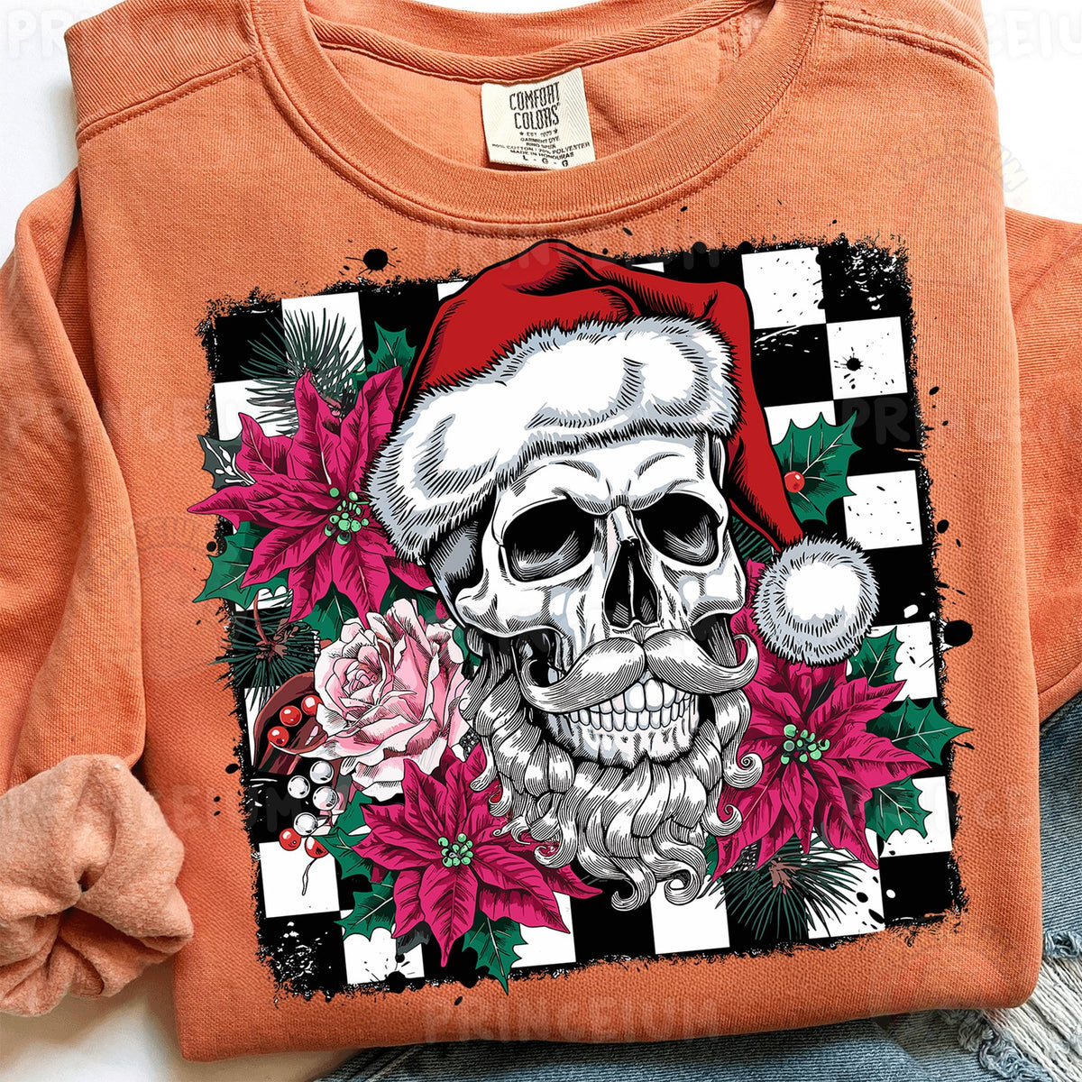 Skull Santa Christmas