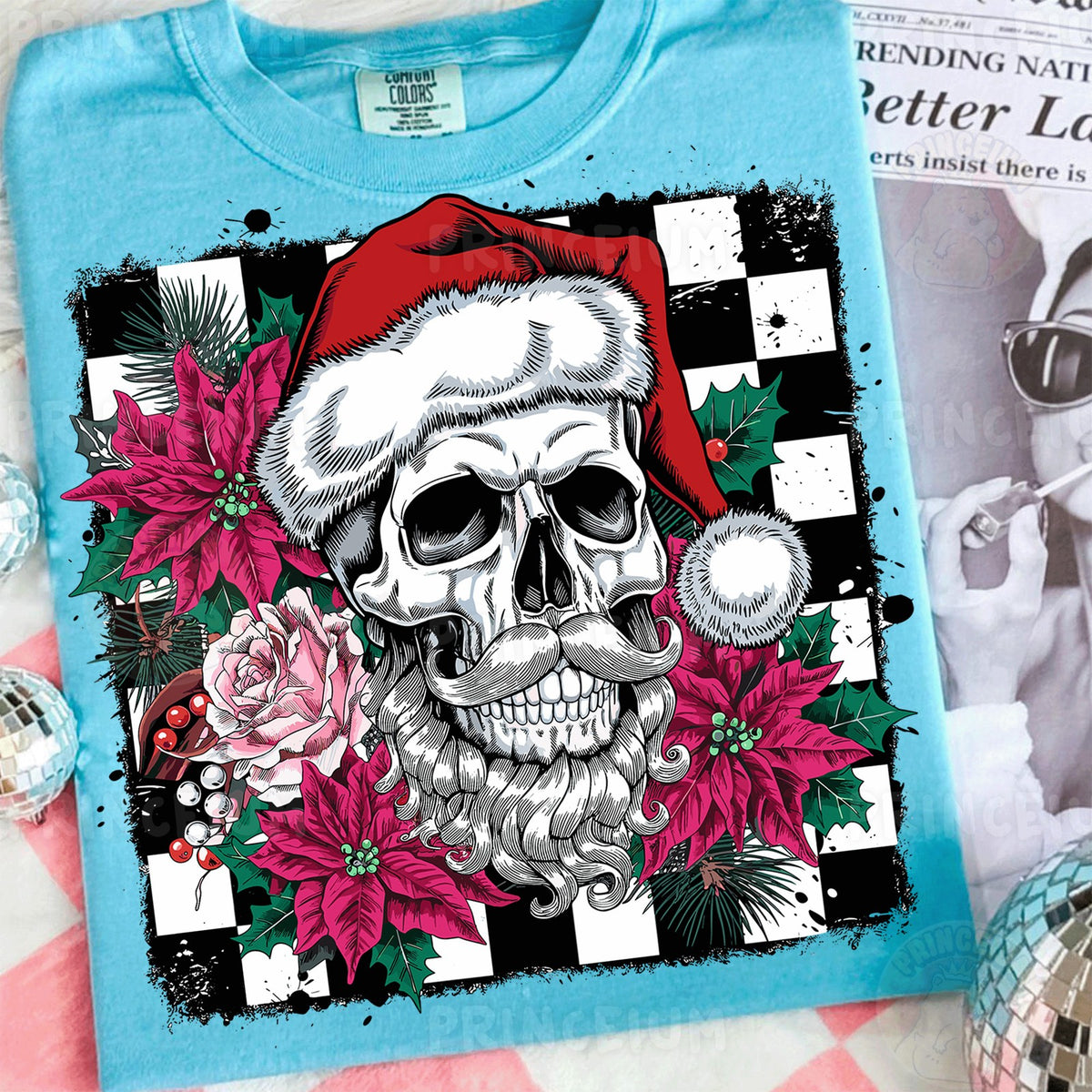 Skull Santa Christmas