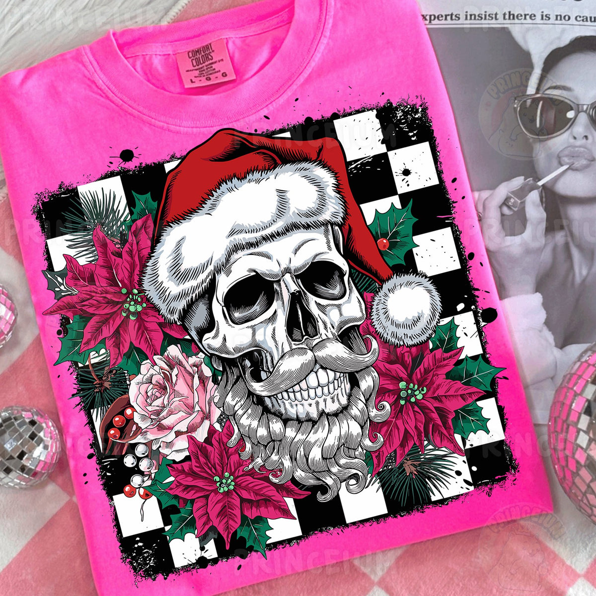 Skull Santa Christmas