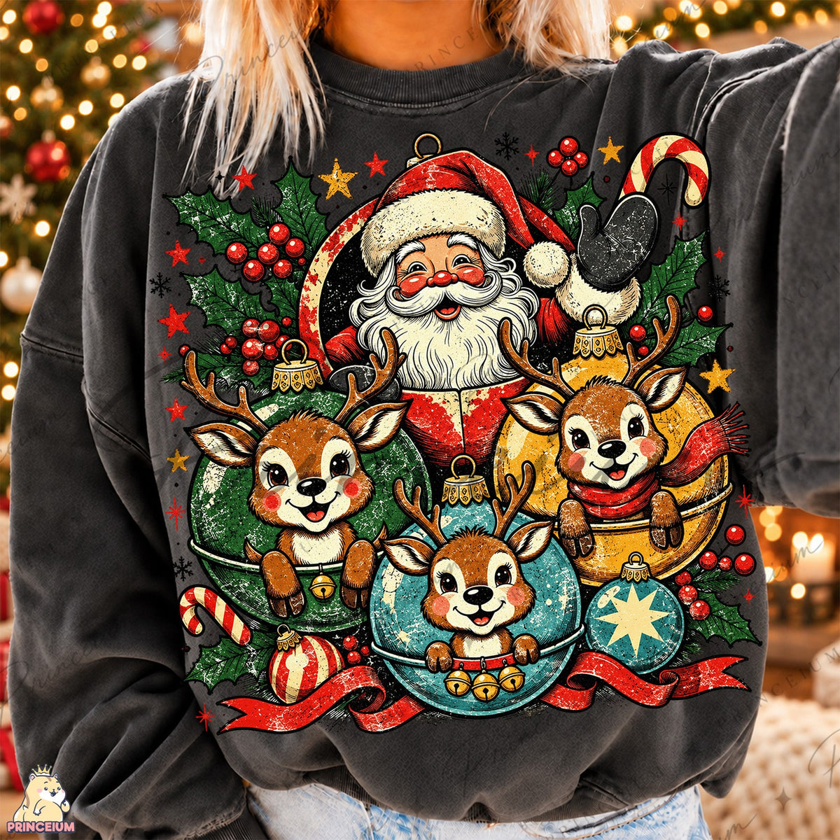 Santa & Nutcracker Vintage Christmas Bundle