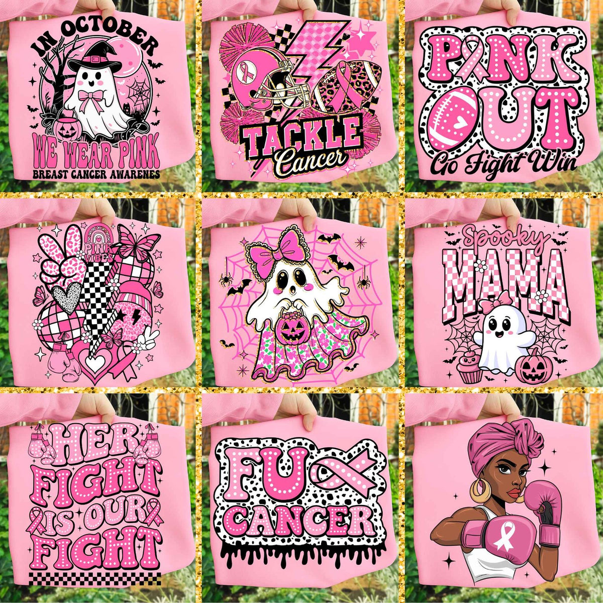 Pink Warrior & We Wear Pink Breast Cancer Bundle