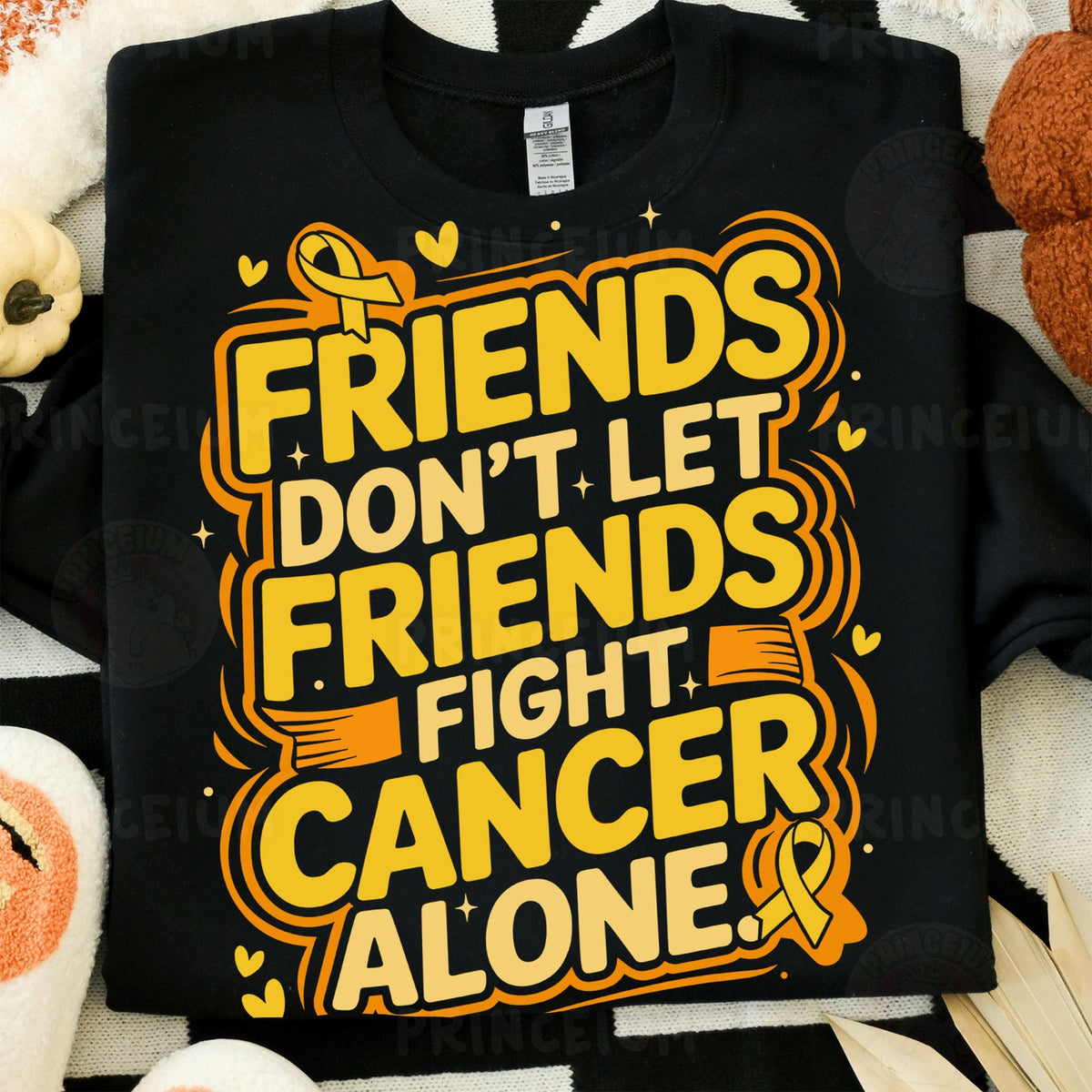 Gold T-Rex & Sunflower Childhood Cancer Bundle