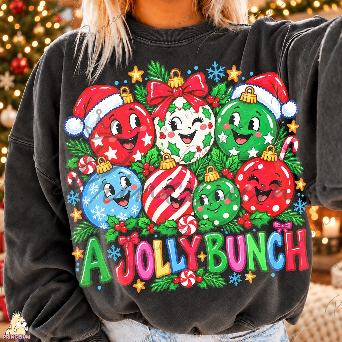 A Jolly Bunch Christmas Ornaments