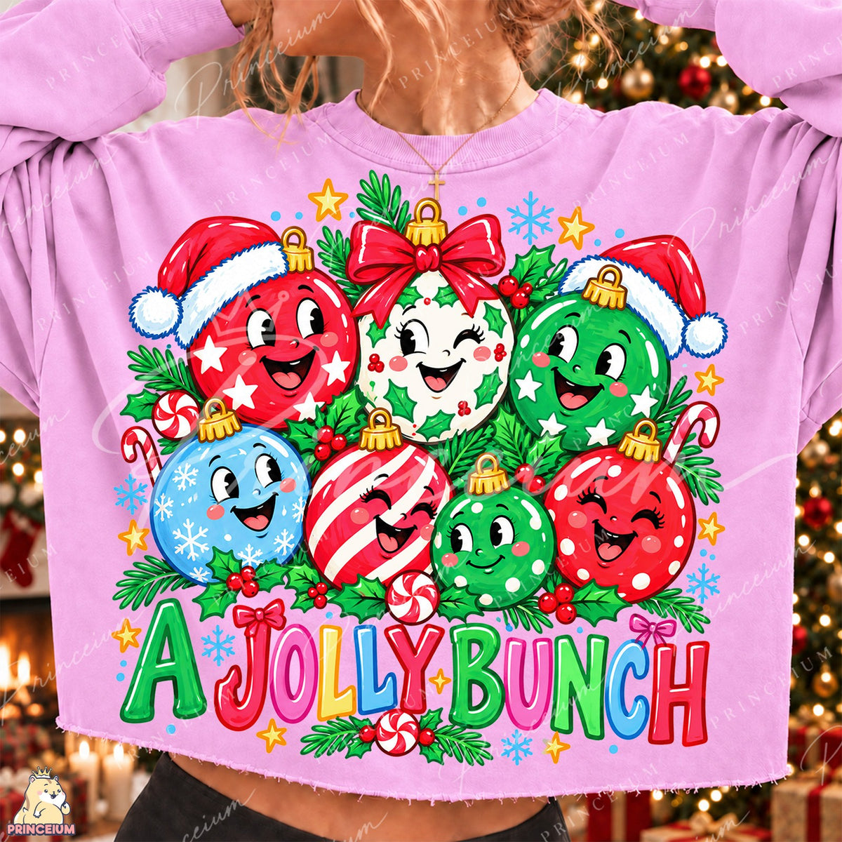 A Jolly Bunch Christmas Ornaments