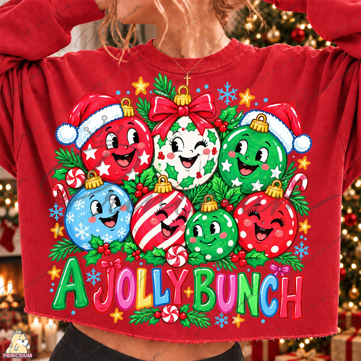 A Jolly Bunch Christmas Ornaments