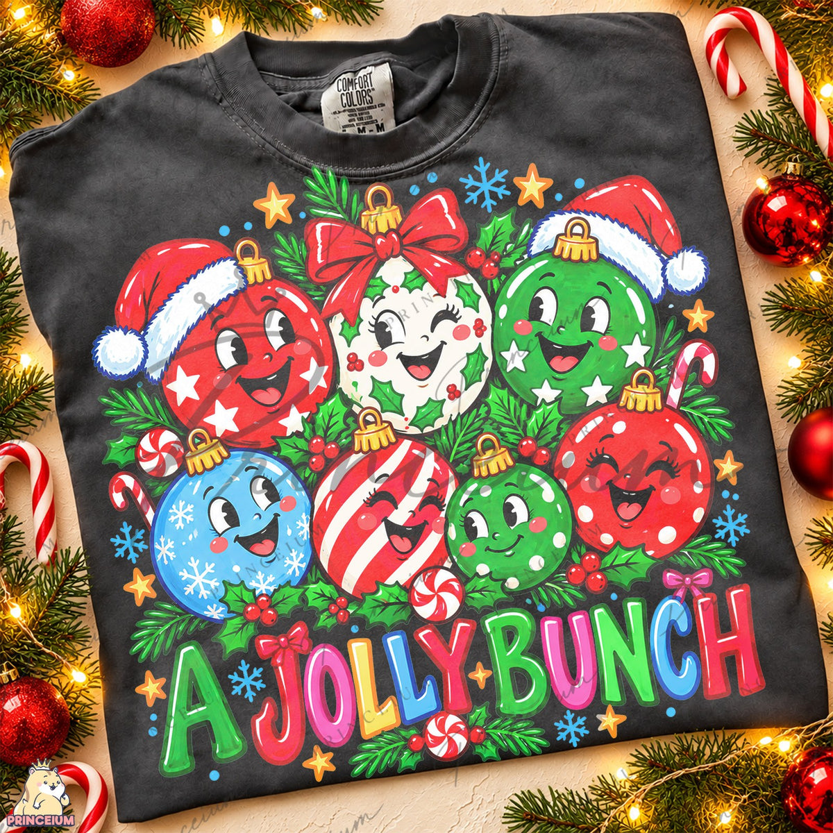 A Jolly Bunch Christmas Ornaments