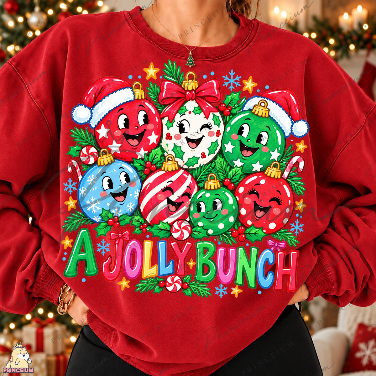 A Jolly Bunch Christmas Ornaments