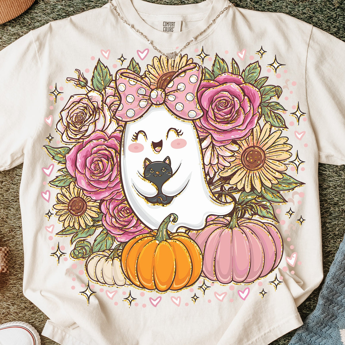 Boo Ghost & Vampire Cat Halloween Bundle