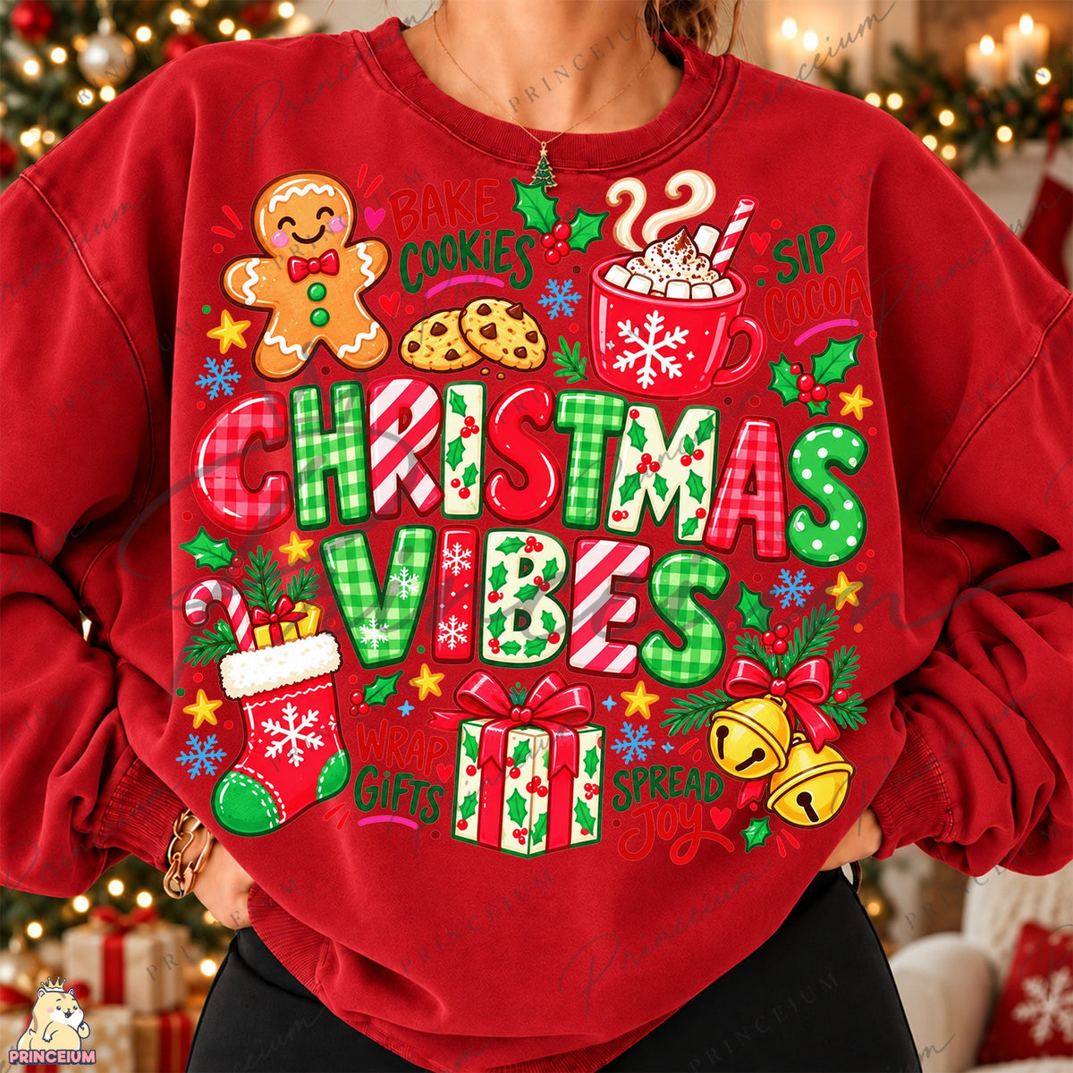 Christmas Vibes Cookies & Cocoa