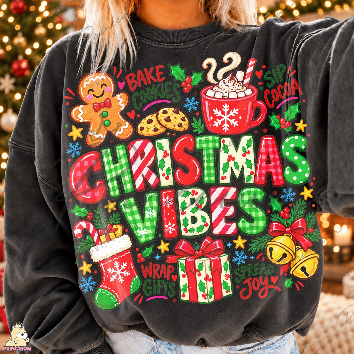 Christmas Vibes Cookies & Cocoa