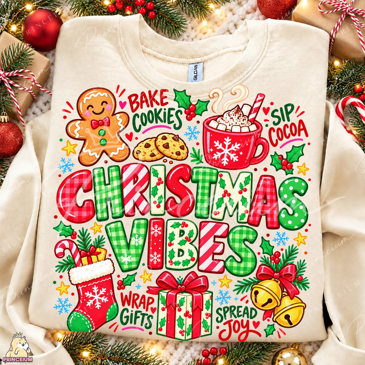 Christmas Vibes Cookies & Cocoa