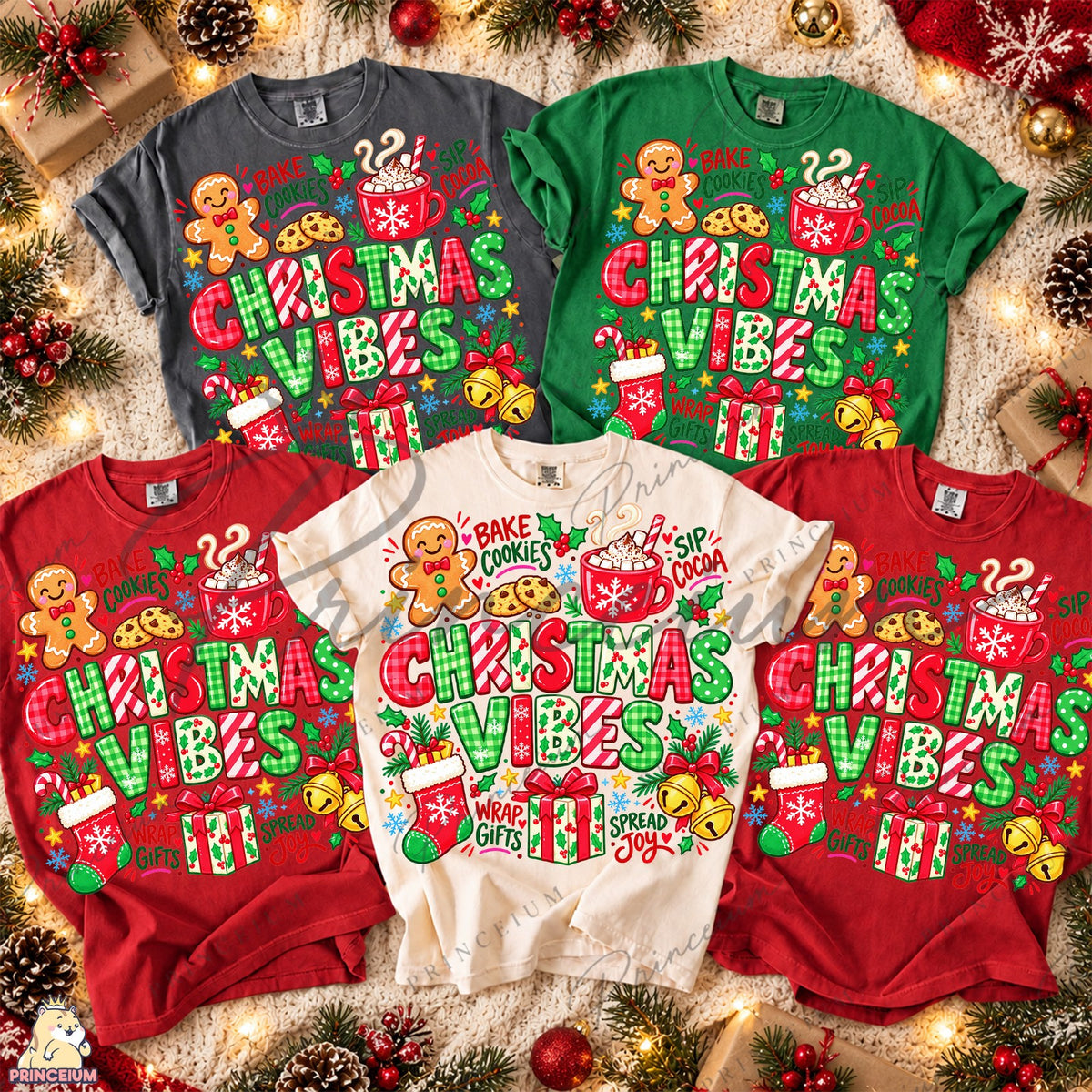Christmas Vibes Cookies & Cocoa