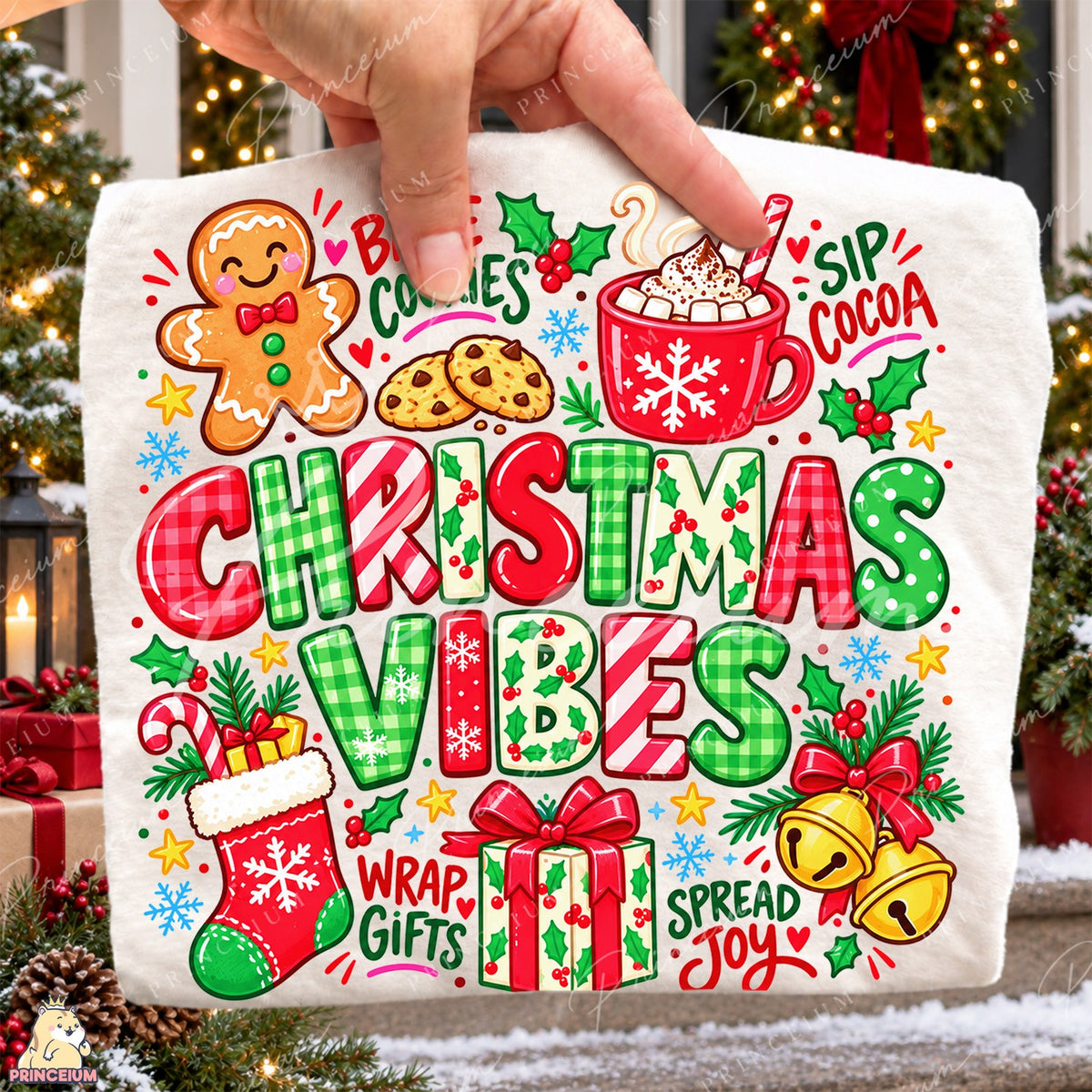 Christmas Vibes Cookies & Cocoa