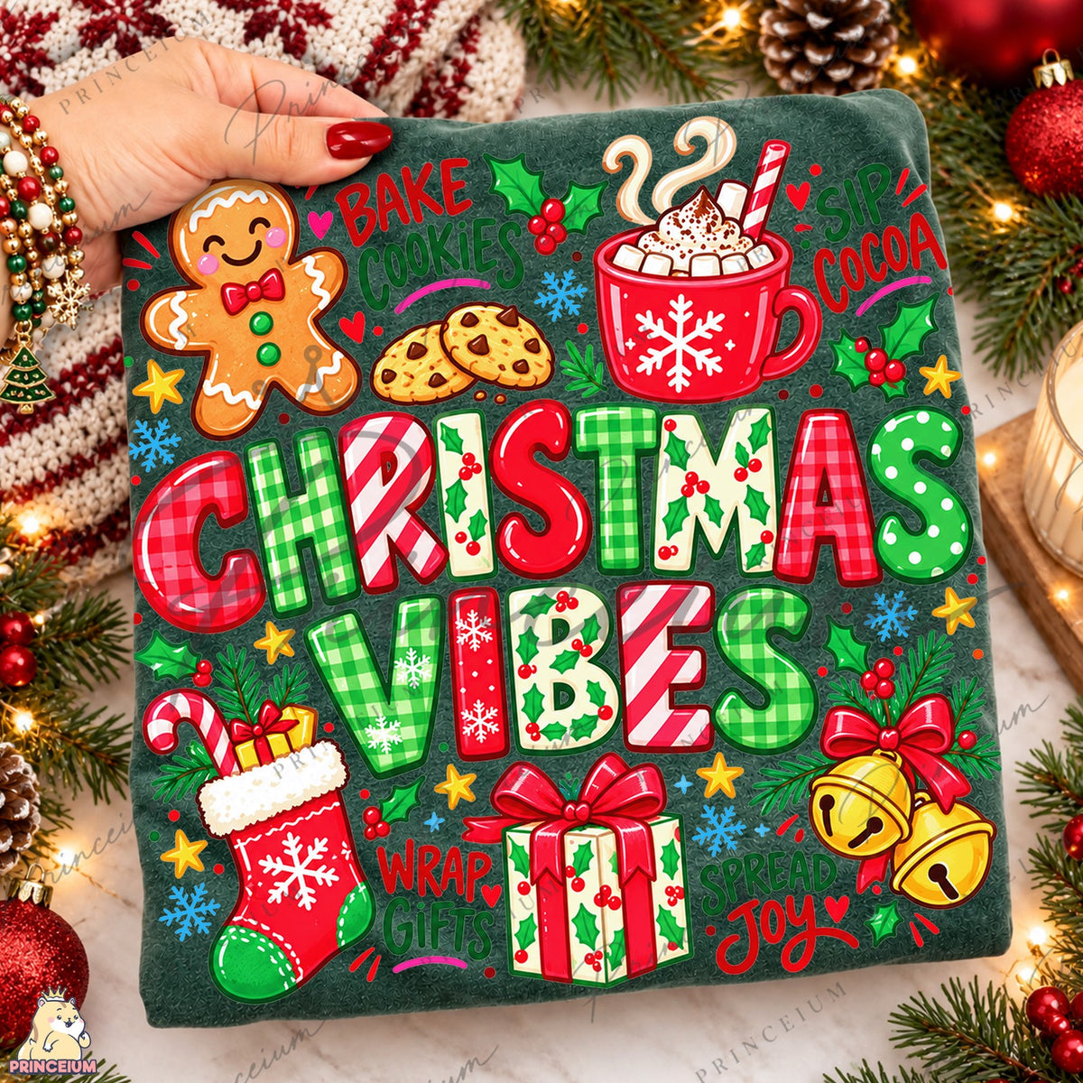 Christmas Vibes Cookies & Cocoa