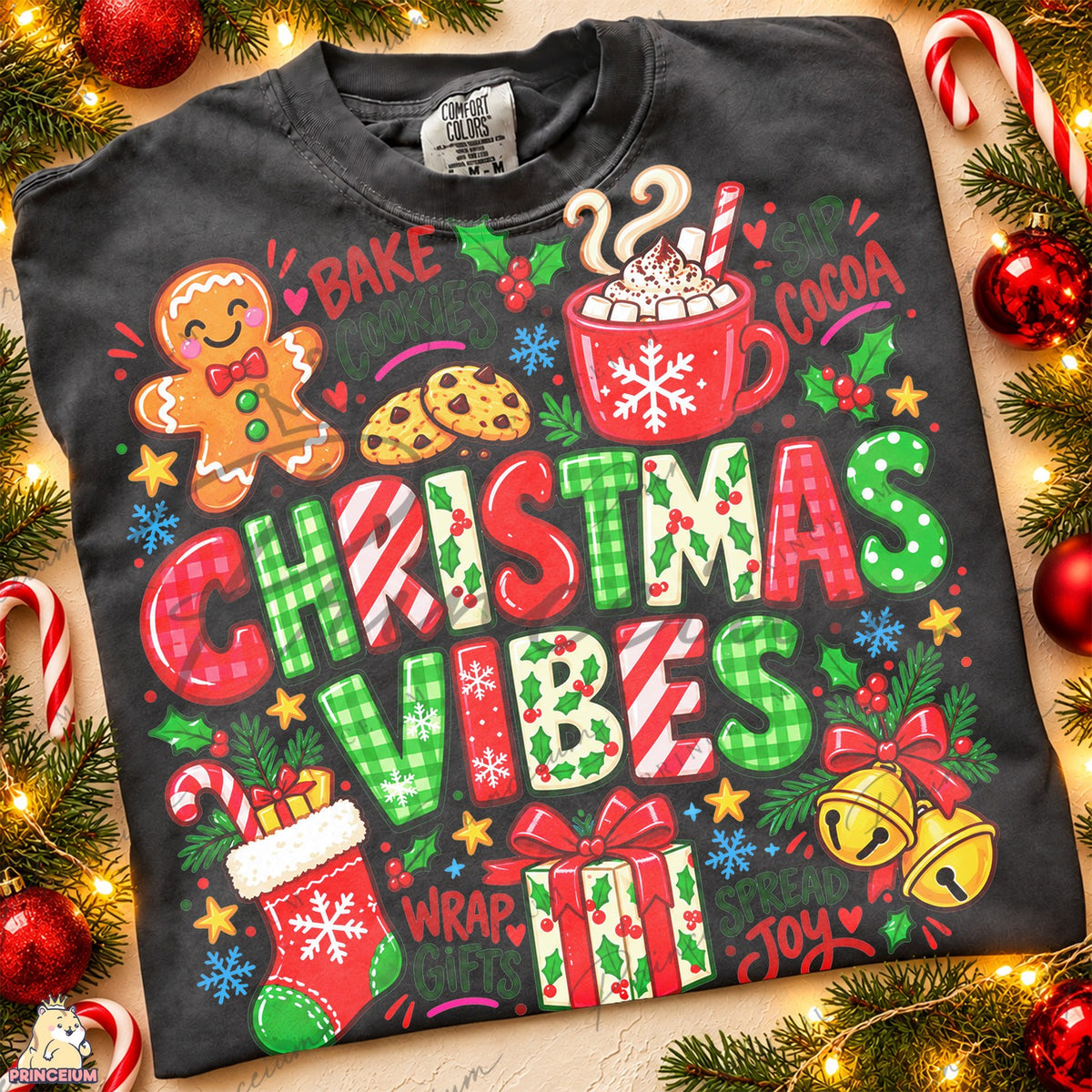 Christmas Vibes Cookies & Cocoa