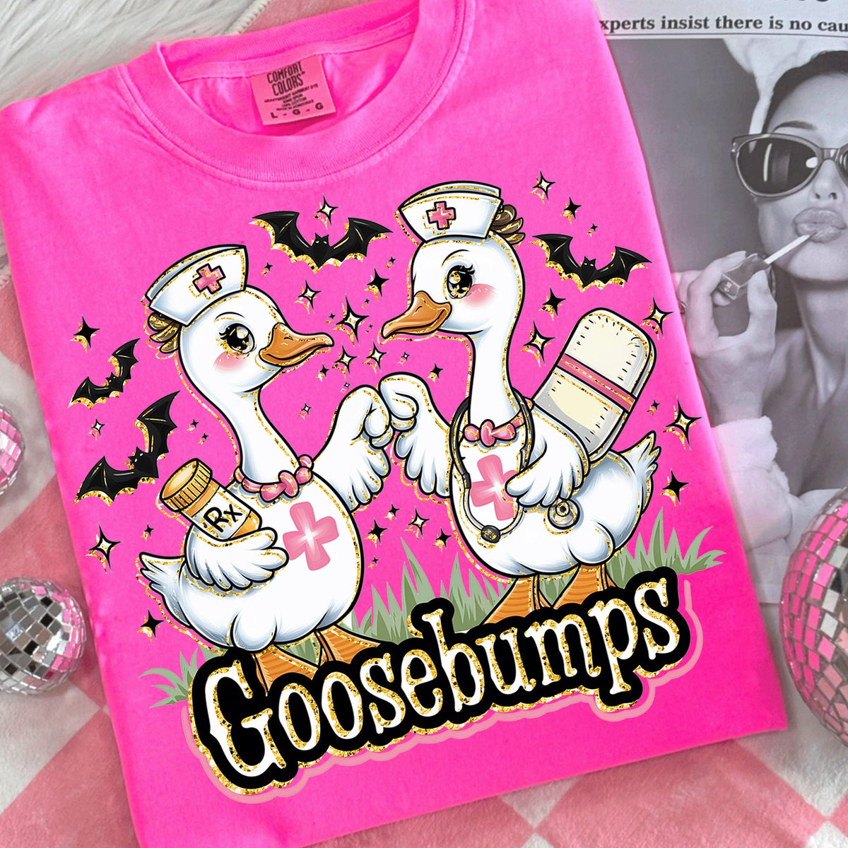Goosebumps Nurse Geese