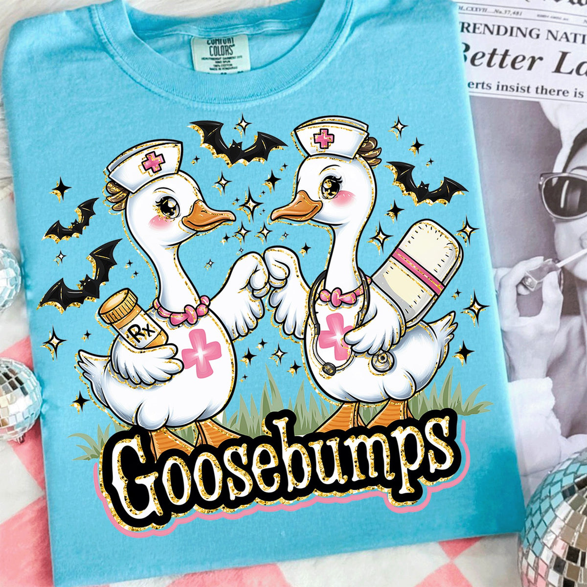 Goosebumps Nurse Geese
