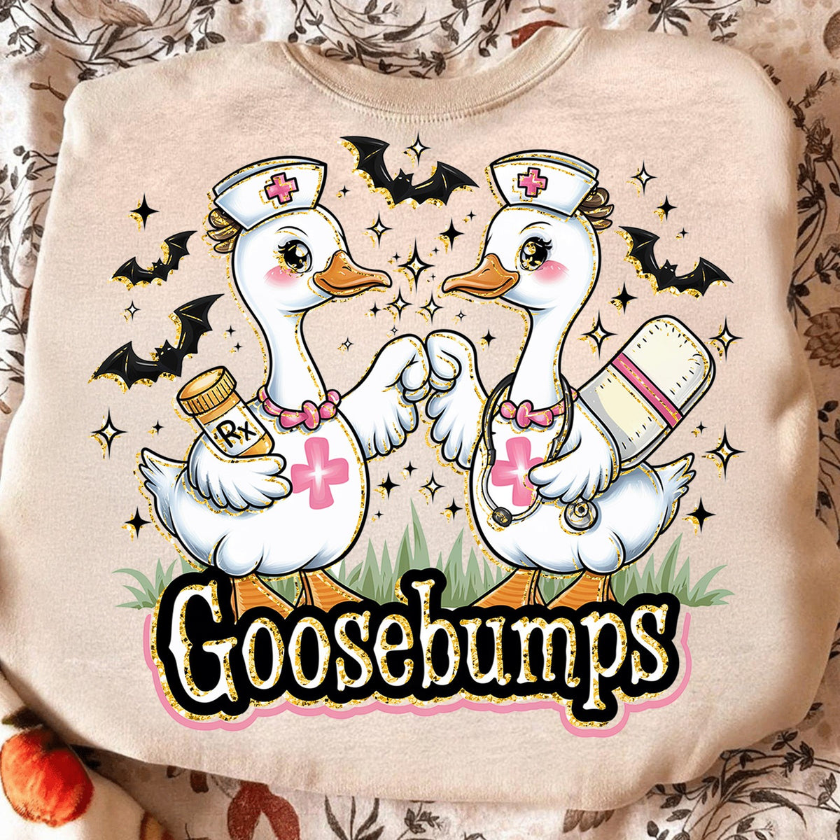 Goosebumps Nurse Geese