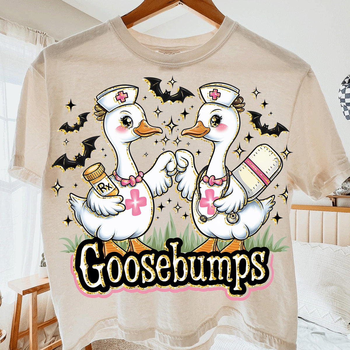 Goosebumps Nurse Geese