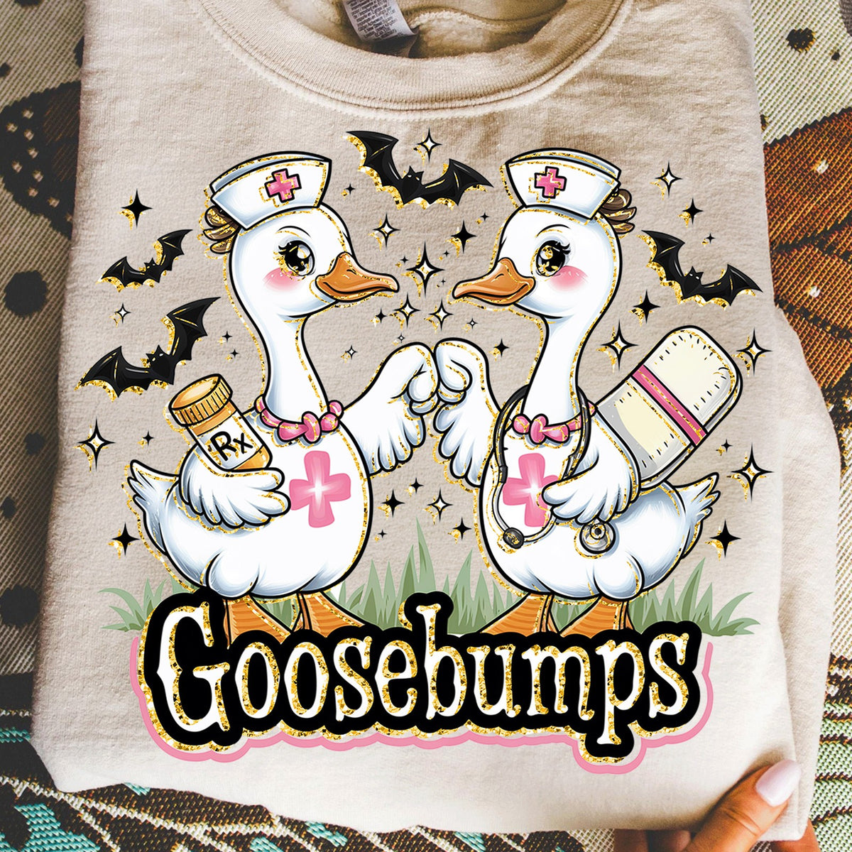 Goosebumps Nurse Geese