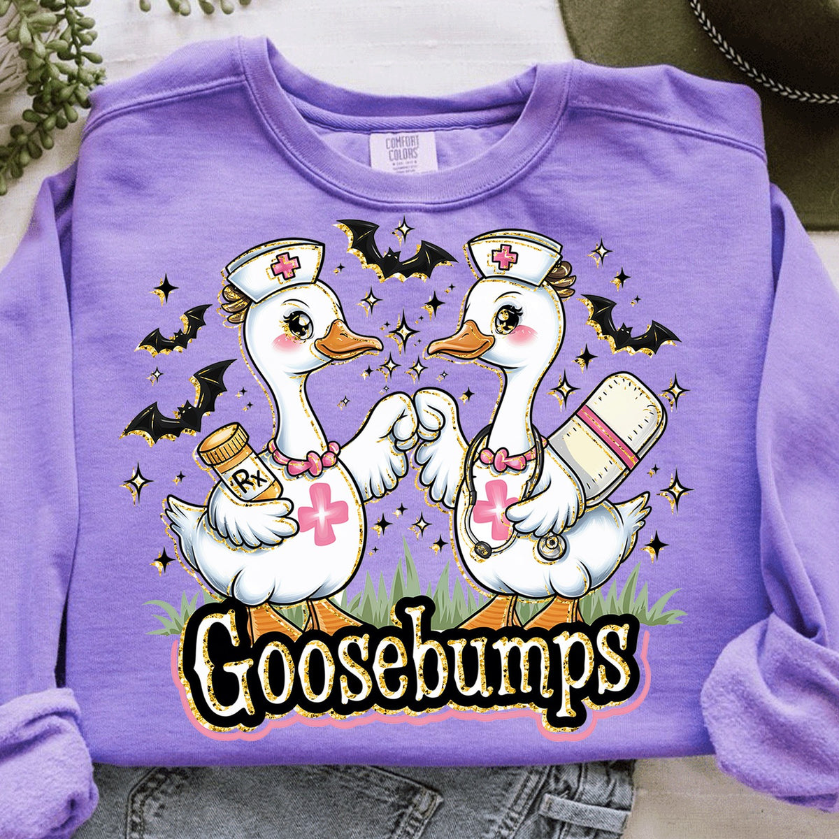 Goosebumps Nurse Geese