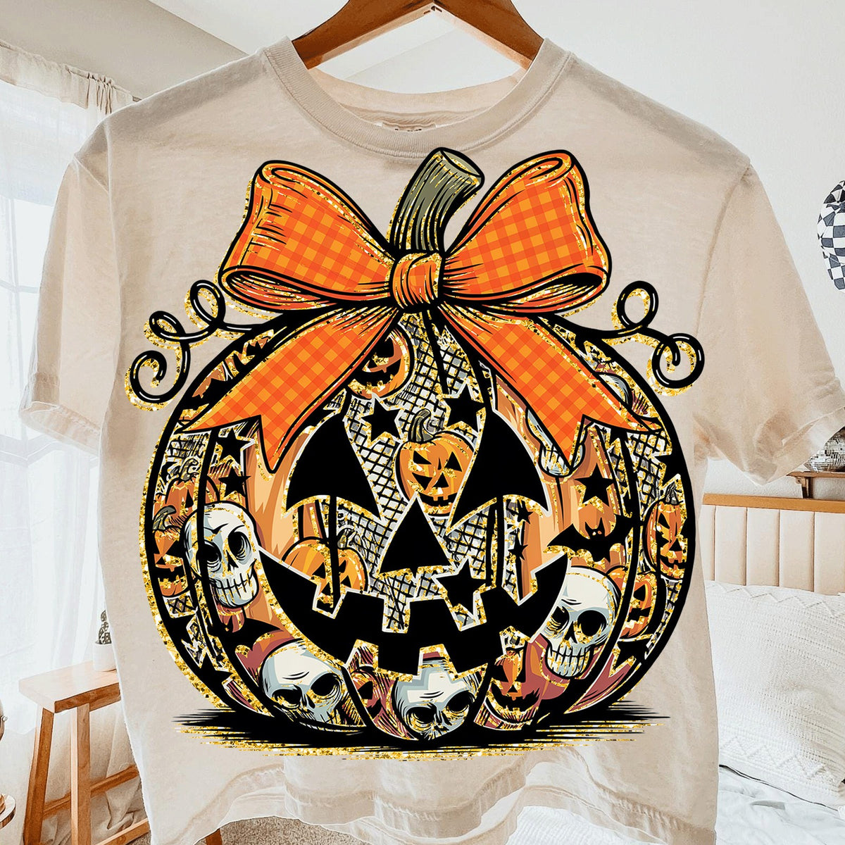 Coquette Pumpkin Bow