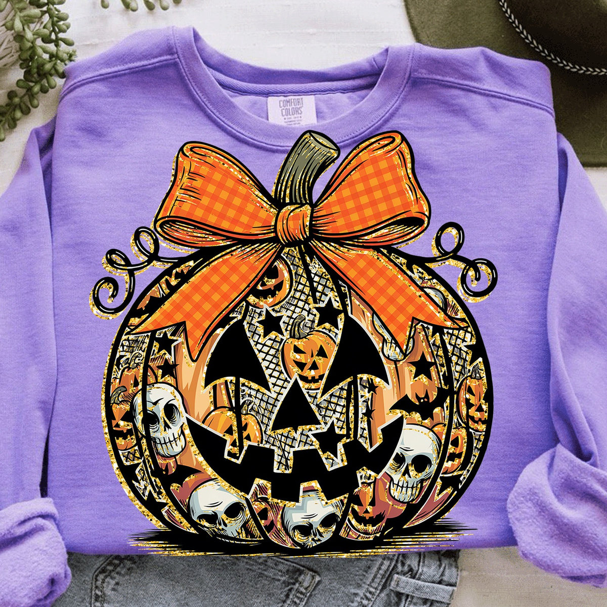 Coquette Pumpkin Bow