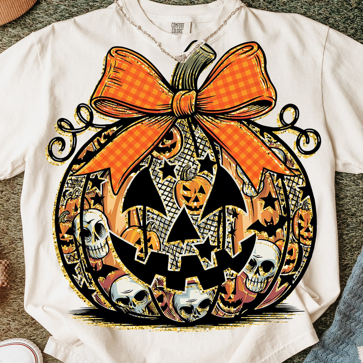 Coquette Pumpkin Bow