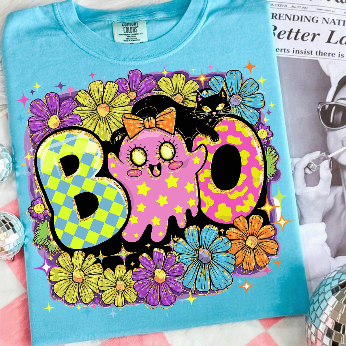 Groovy Boo Ghost & Cat