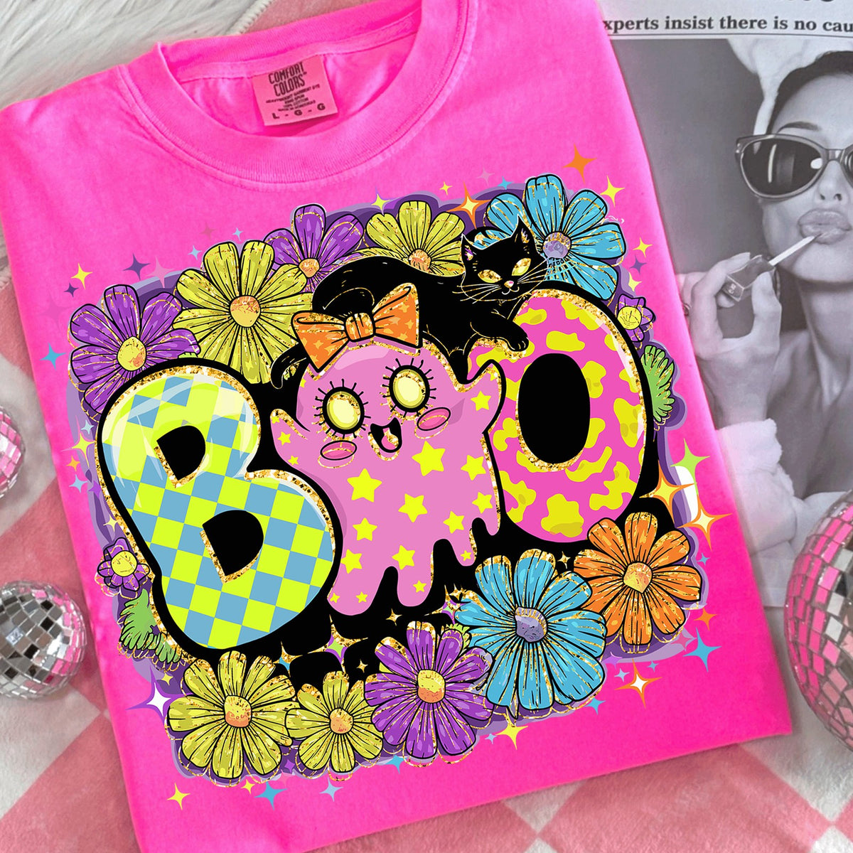 Groovy Boo Ghost & Cat