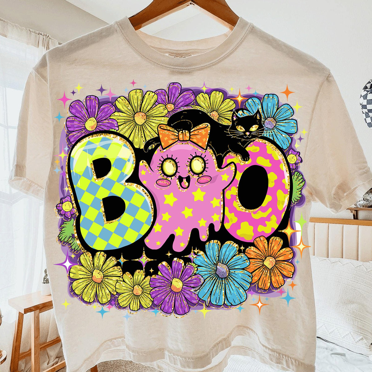 Groovy Boo Ghost & Cat