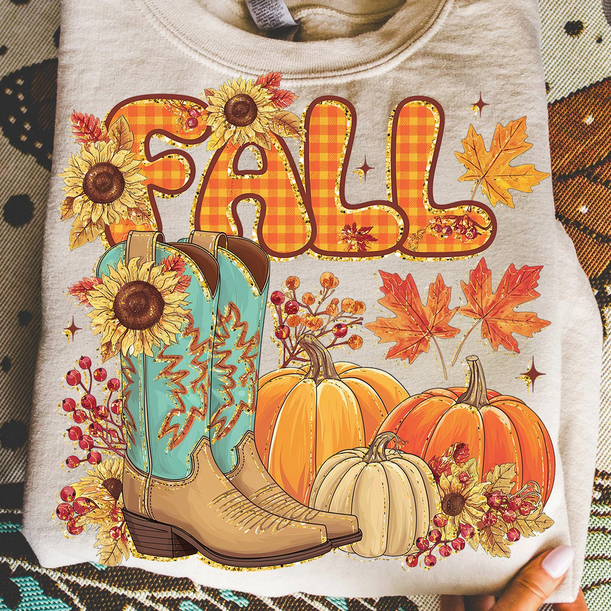 Western Fall Cowboy Boots