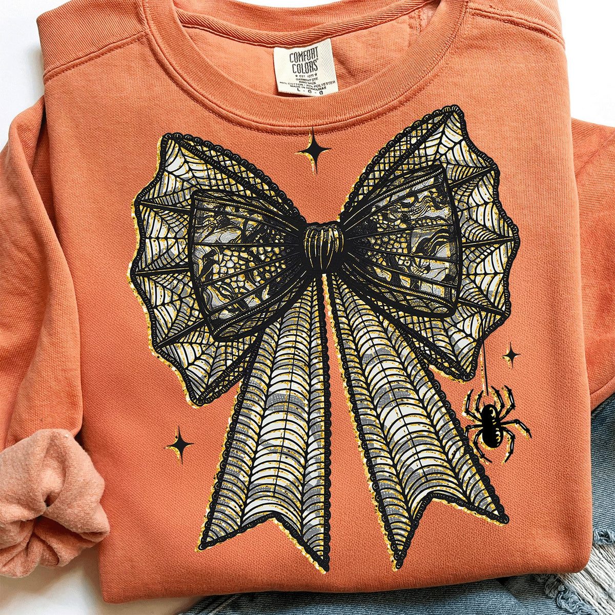 Spiderweb Bow Halloween