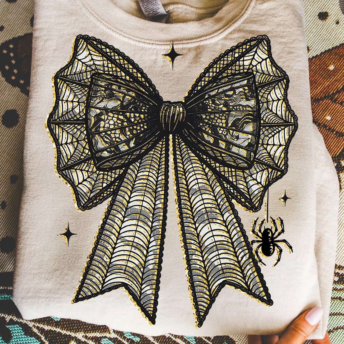 Spiderweb Bow Halloween