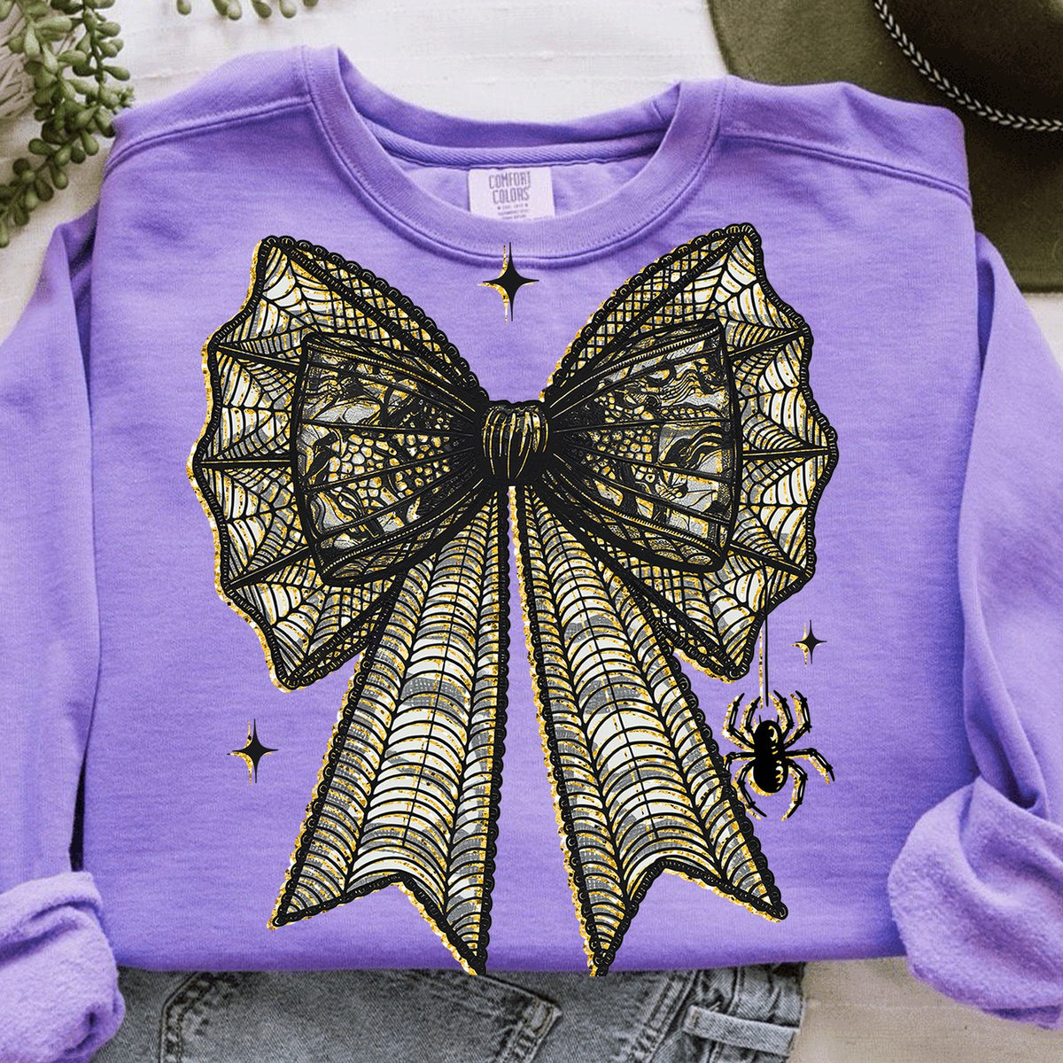Spiderweb Bow Halloween